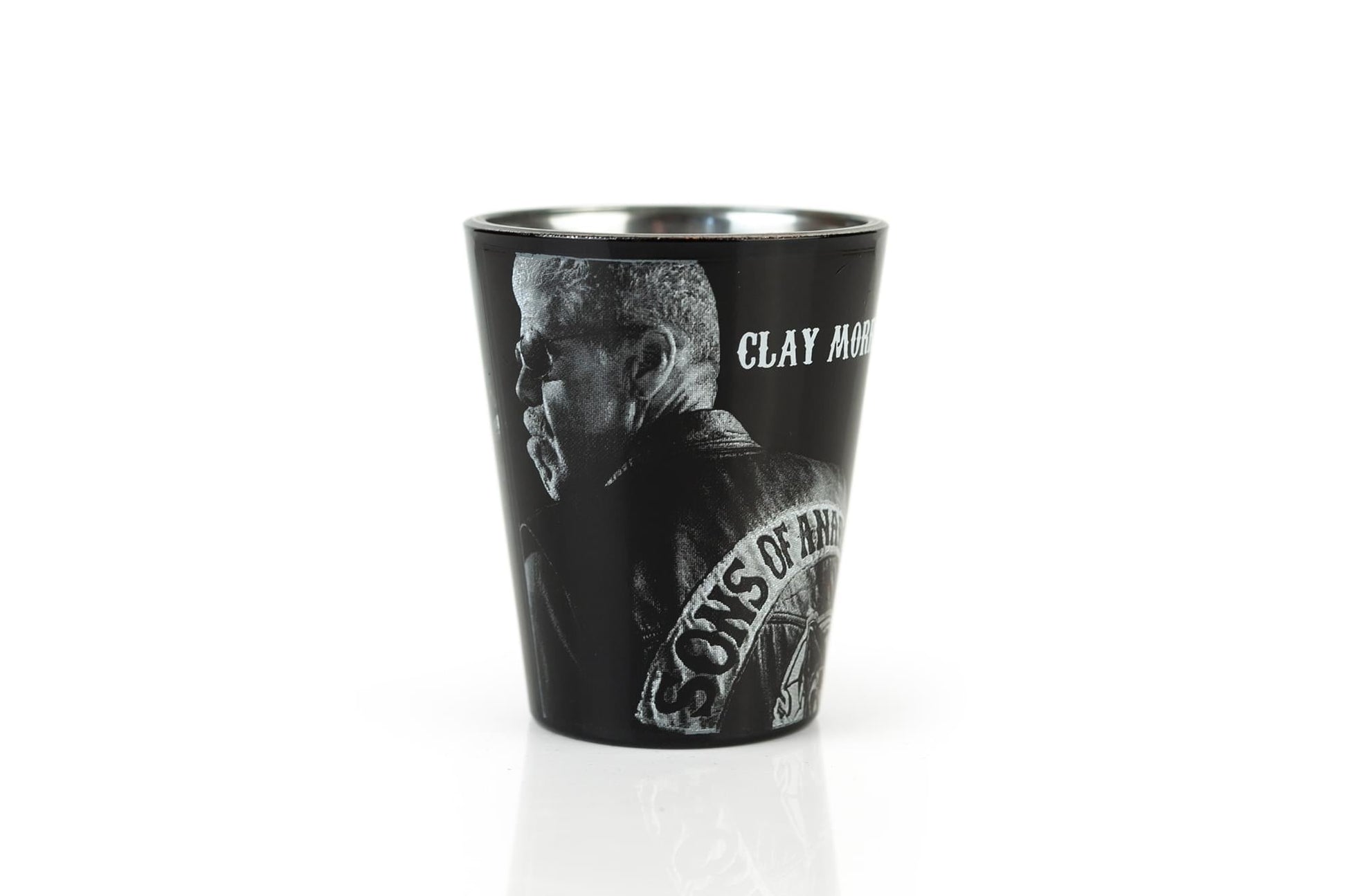 Sons of Anarchy Clay Morrow Collectible Tribute Shot Glass | Holds 1.5 Ounces
