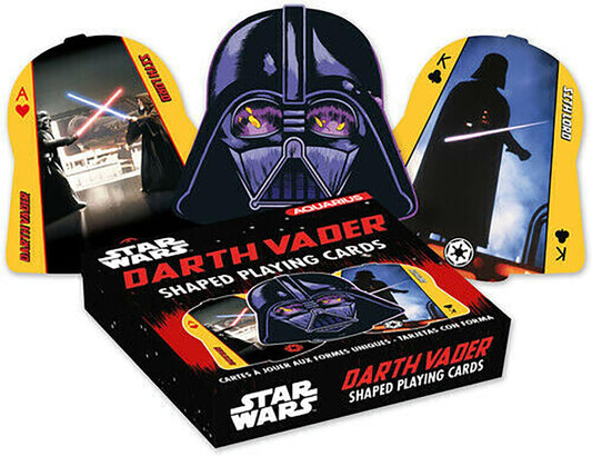 Star Wars Darth Vader Shaped Playing Cards | 52 Card Deck + 2 Jokers