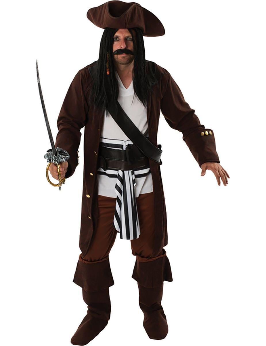 Swashbuckling Pirate Men's Costume - X-Large