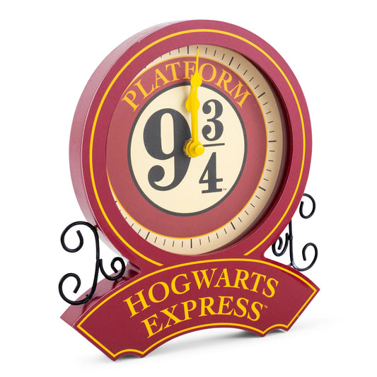Harry Potter Hogwarts Express Platform 9 3/4 Desk Clock | 9 Inches Tall