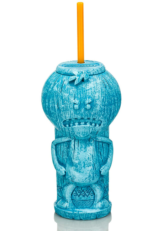 Geeki Tikis Rick and Morty Mr. Meeseeks Plastic Tumbler | Holds 23 Ounces