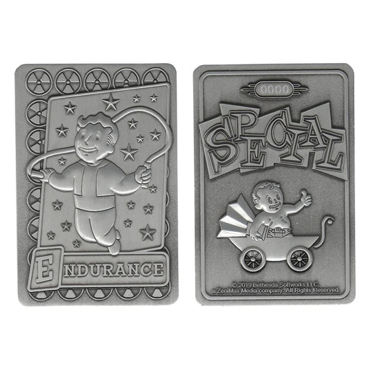 Fallout Limited Edition Replica Perk Card | Endurance