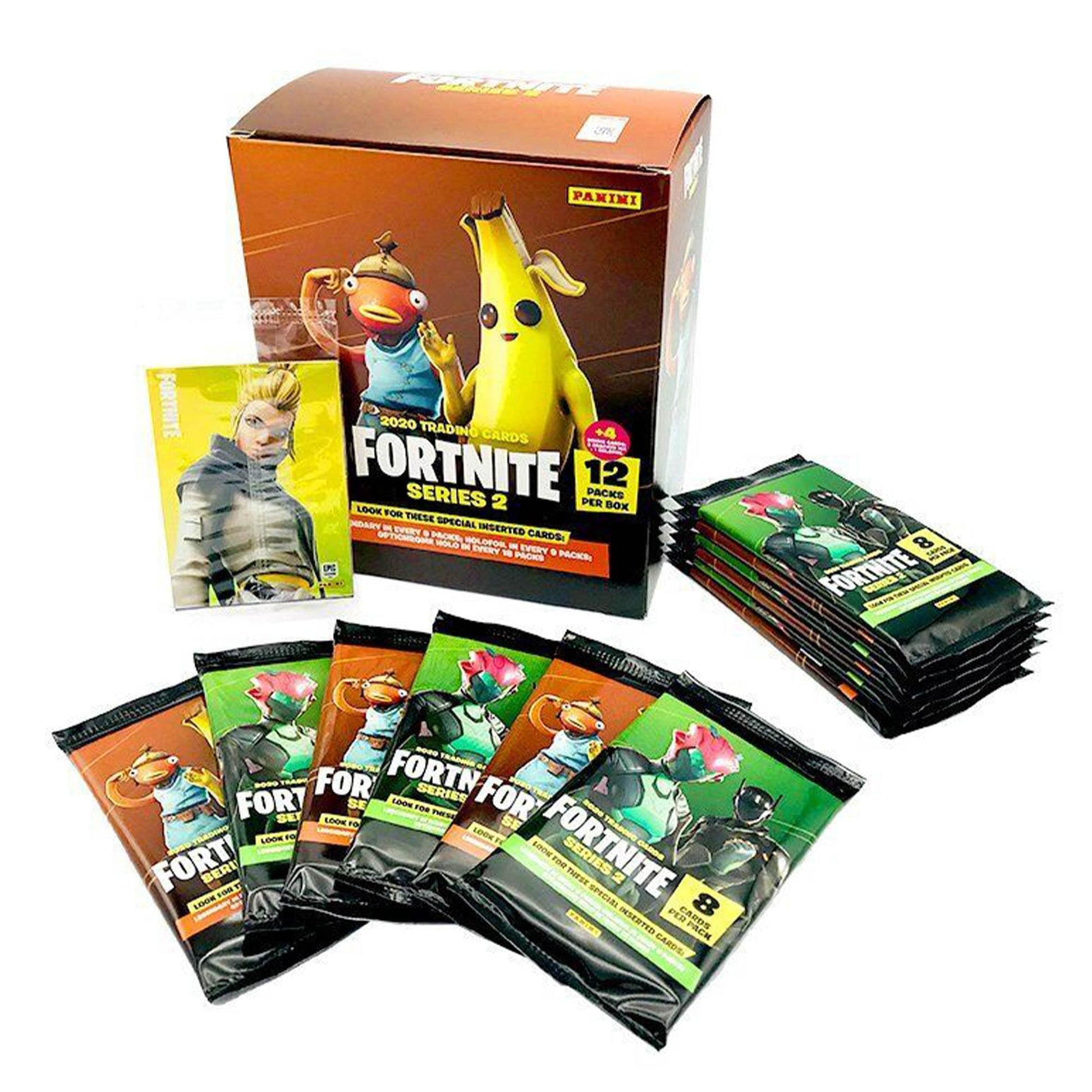 Fortnite Series 2 Panini 2020 Mega Box | 12 Packs