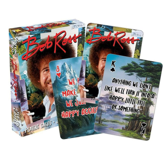 Bob Ross Quotes Multi-Image Playing Cards, Deck of 52