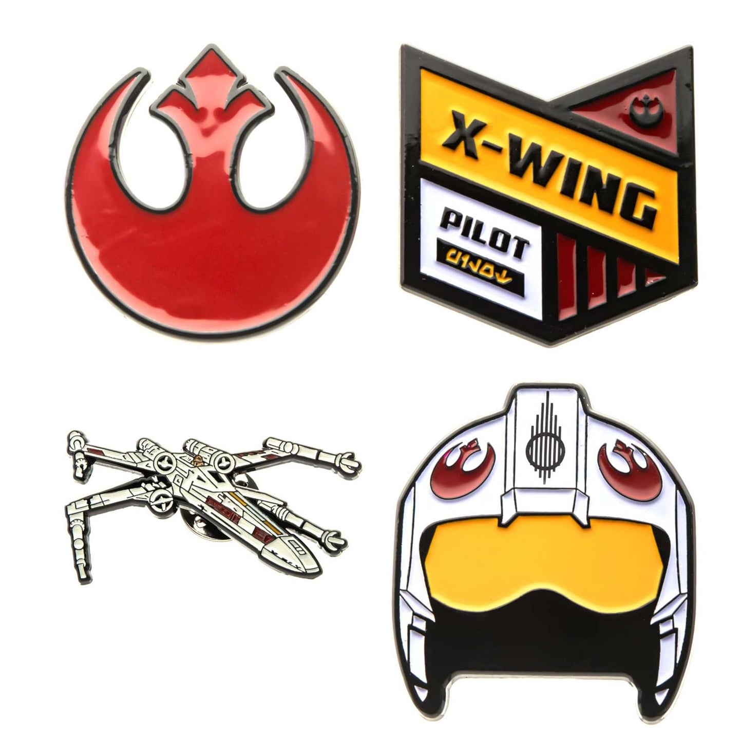 Star Wars Rebel Alliance Enamel Pins | Set of 4