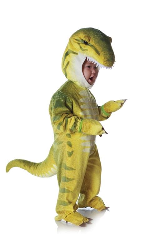 Green T-Rex Plush Costume Child Baby XL 4-6T
