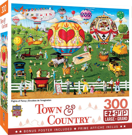 Flights of Fancy 300 Piece Large EZ Grip Jigsaw Puzzle