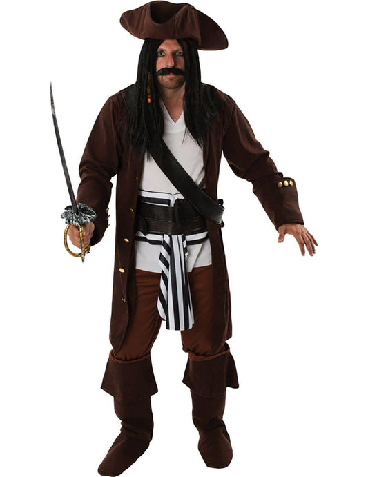 Swashbuckling Pirate Men's Costume - Standard