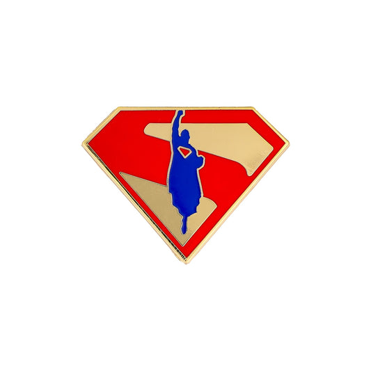 DC Studios Superman Flying Logo Enamel Pin