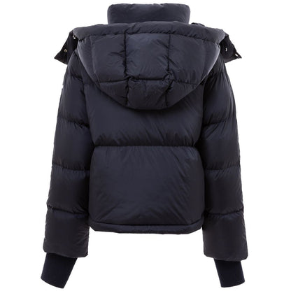 Blue Polyamide Jackets & Coat