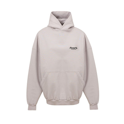 Gray Cotton Hoody