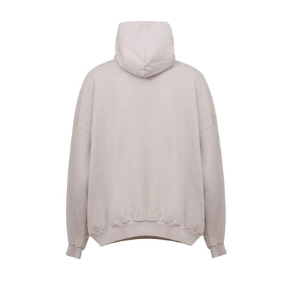 Gray Cotton Hoody