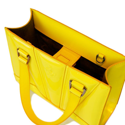 Yellow Leather Handbag