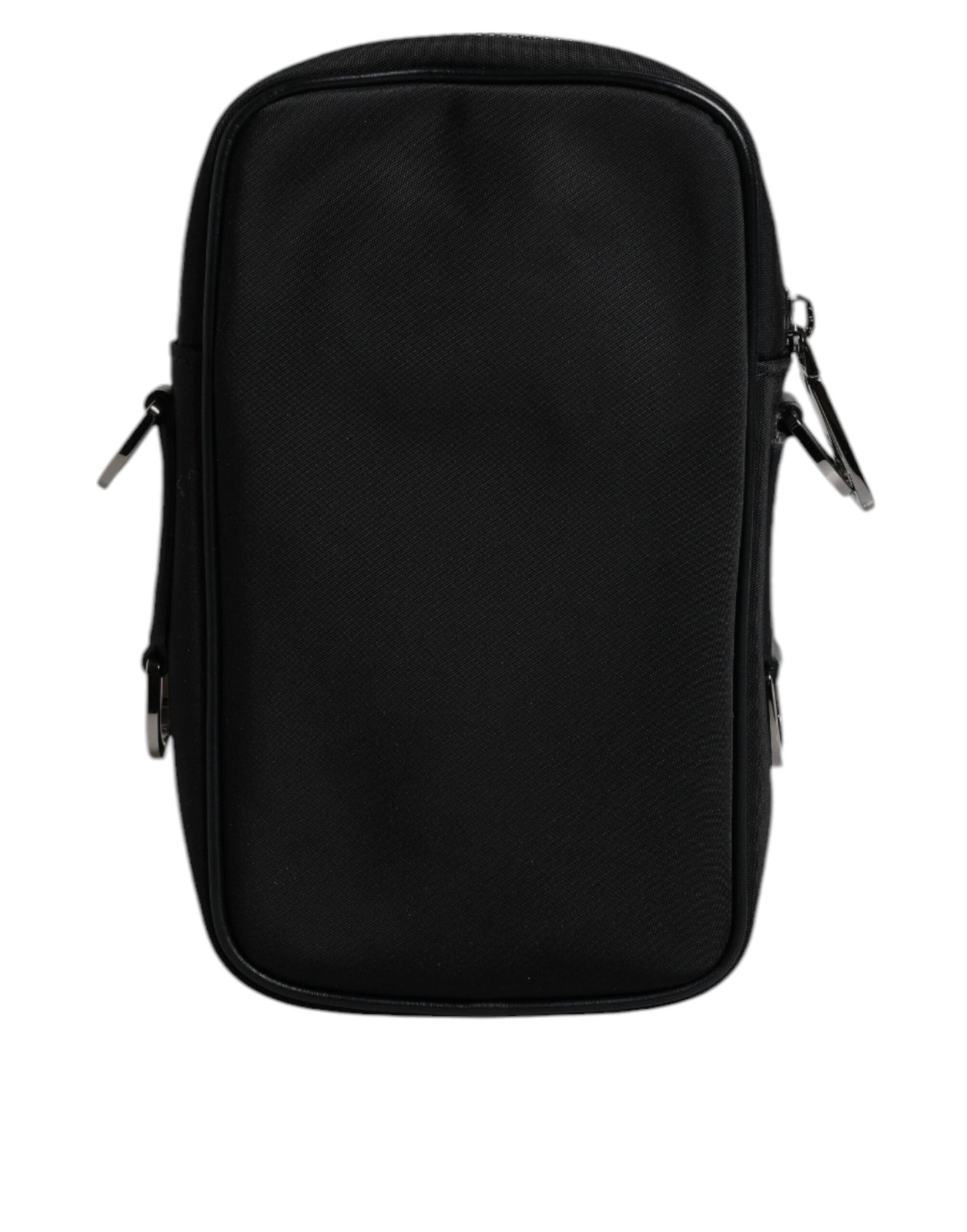 Multicolor Leopard Jacquard Logo Plaque Neck Strap Bag