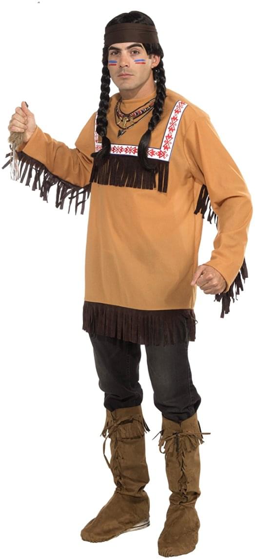 Native American Brave Costume Adult Men Standard