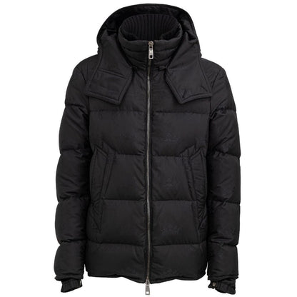 Black Cotton Jackets & Coat