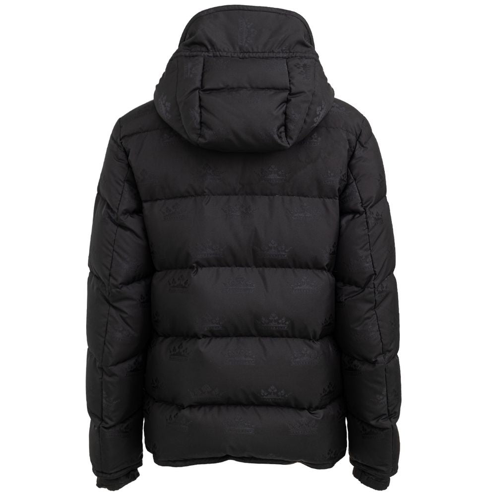 Black Cotton Jackets & Coat