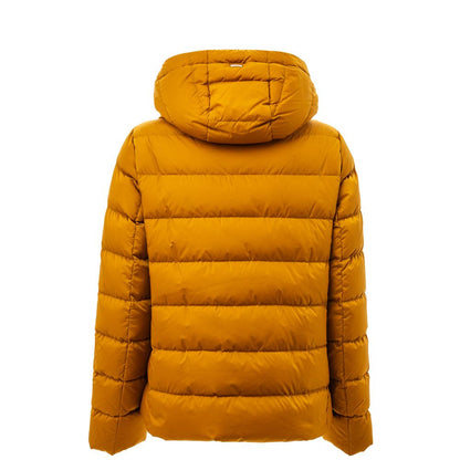 Yellow Polyamide Jackets & Coat