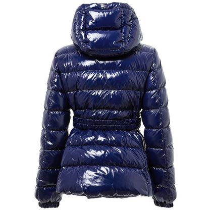 Blue Polyamide Jackets & Coat