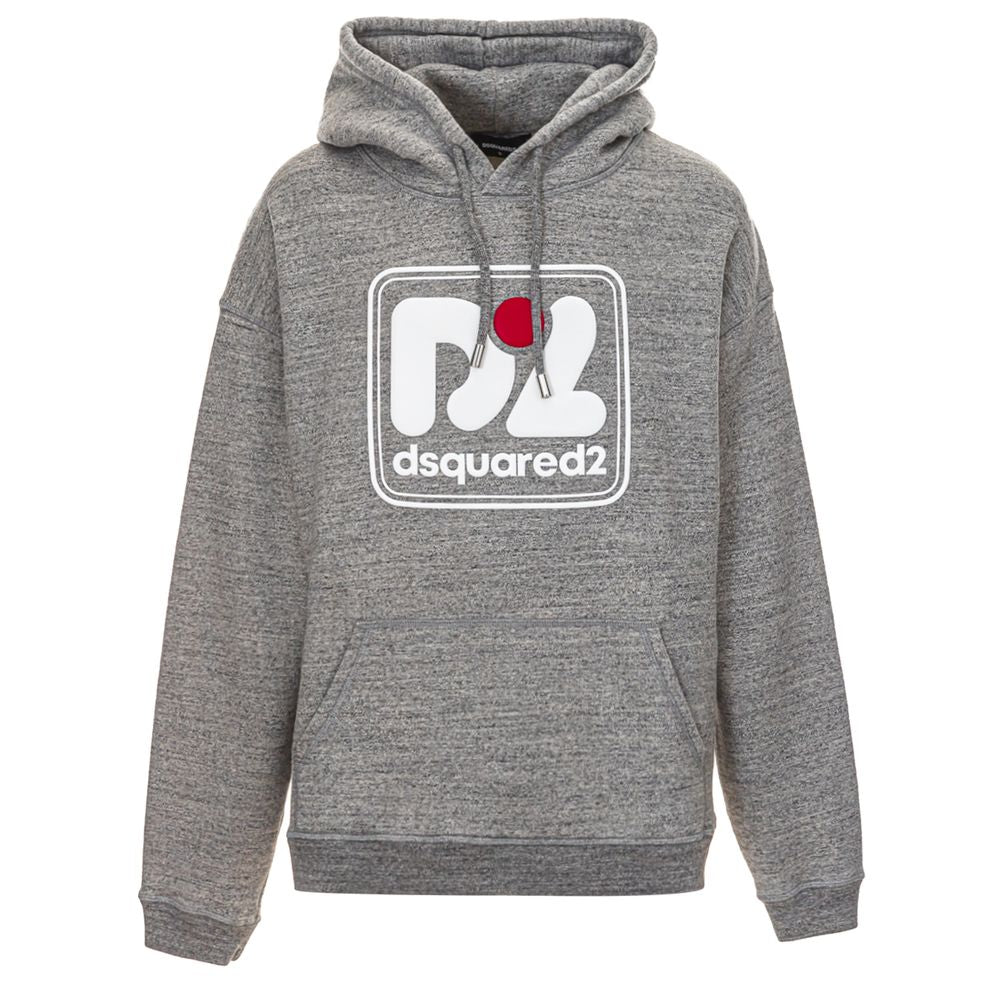 Gray Cotton Hoody