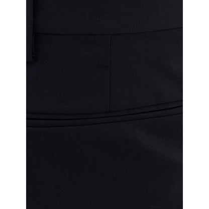 Black Wool Pant