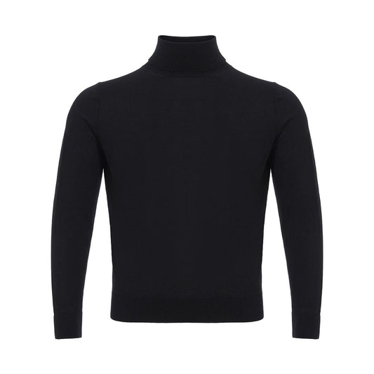 Italian Cashmere Luxury Black Sweater