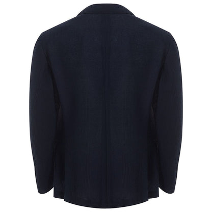 Blue Cotton Blazer