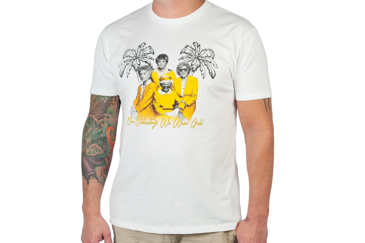 The Golden Girls 'On Wednesdays We Wear Gold' Men's T-Shirt | Medium