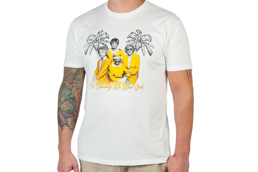 The Golden Girls 'On Wednesdays We Wear Gold' Men's T-Shirt | Medium