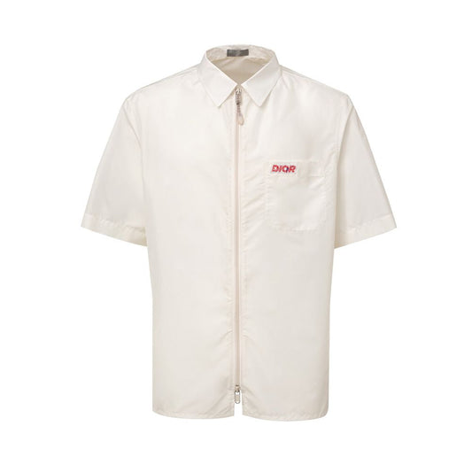 White Polyester Shortsleeve