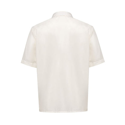 White Polyester Shortsleeve