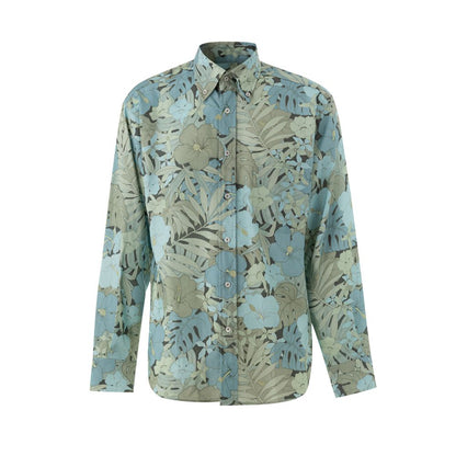 Blue Lyocell Shirt