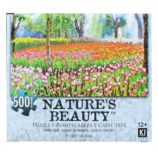 Wild Flowers 500 Piece Natures Beauty Jigsaw Puzzle