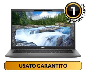 Dell Latitude 7420 14" i5-11th 16/256GB Usato Testato Black W11P