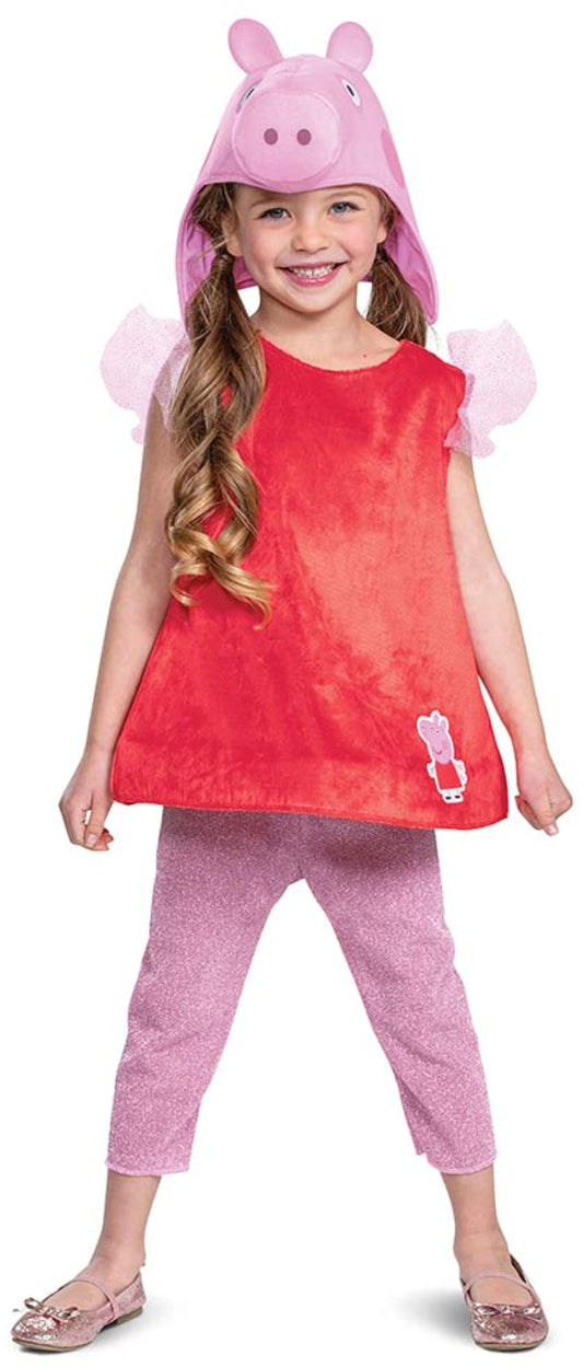 Peppa Pig Classic Toddler Costume | Large (4-6X)