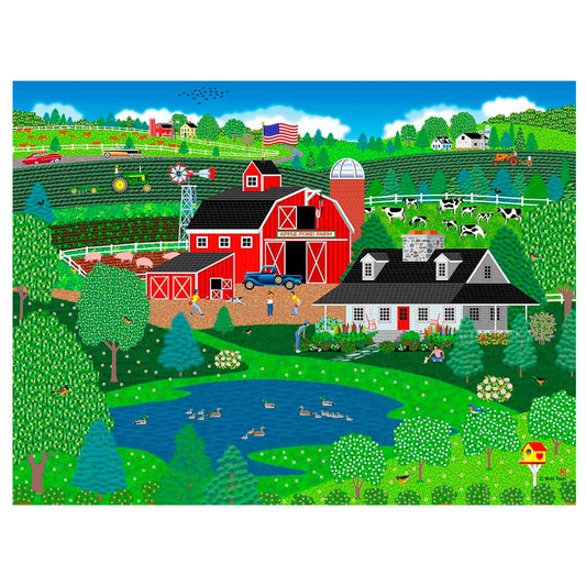 Apple Pond Spring 300 Piece Jigsaw Puzzle