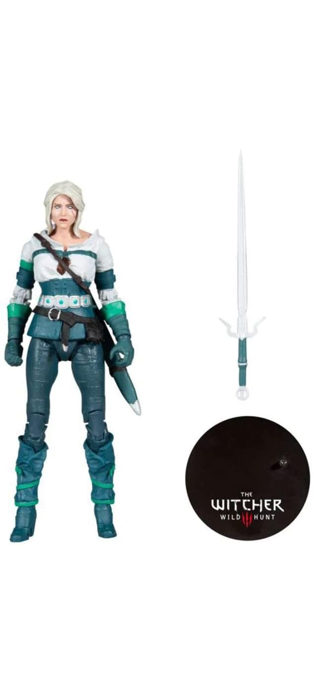 The Witcher 7 Inch Action Figure | Ciri (Elder Blood)