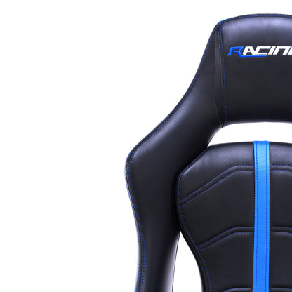 Gaming Chair Racing MAGNUM Black/Blue 1200 W Multicolour