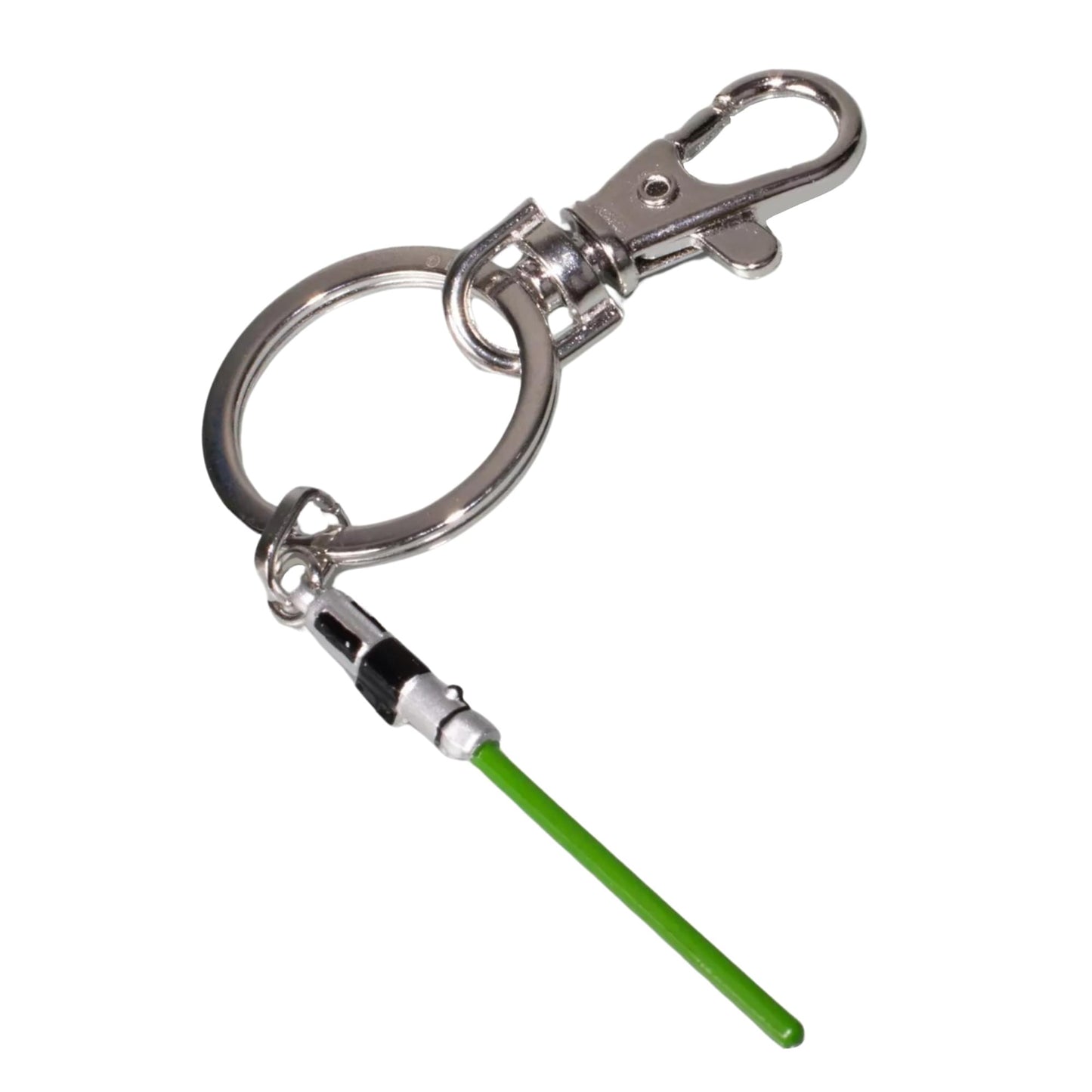 Star Wars Yoda Lightsaber Stainless Steel Keychain