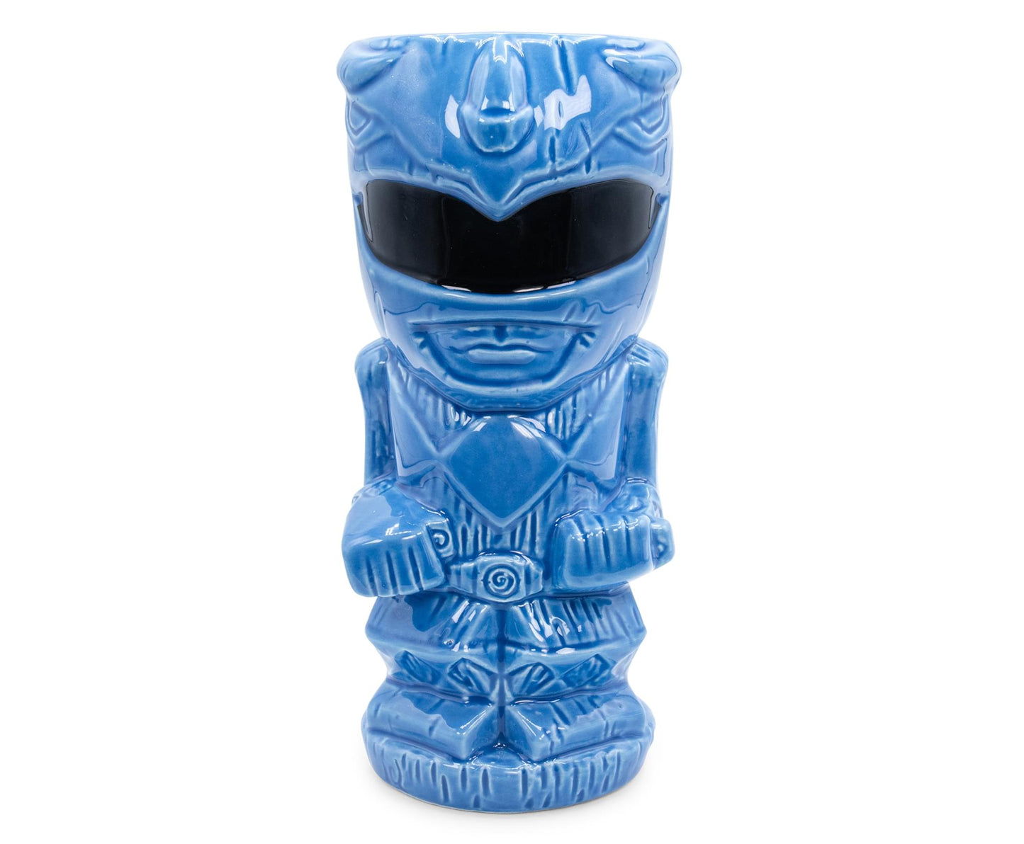 Geeki Tikis Power Rangers Blue Ranger Ceramic Mug | Holds 16 Ounces