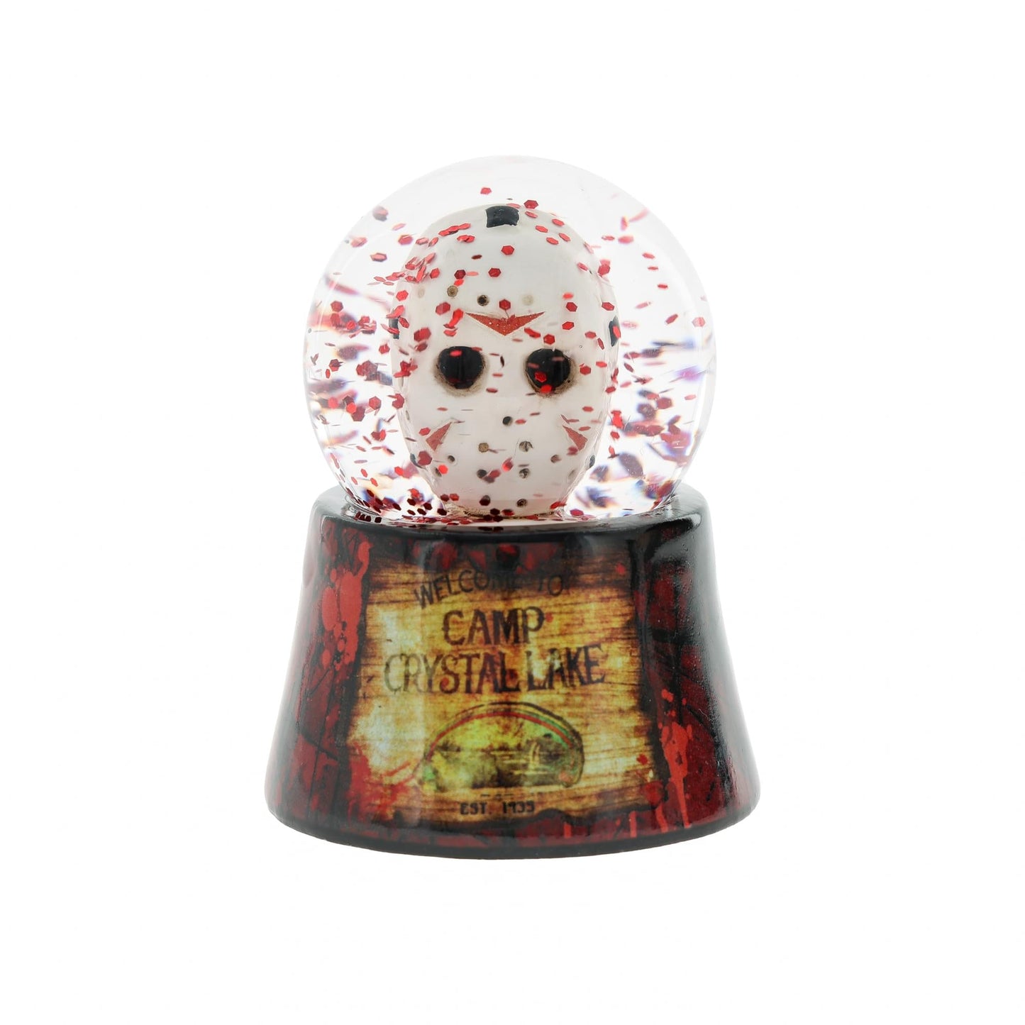 Friday The 13th "Jason Lives" 3-Inch Mini Light-Up Snow Globe