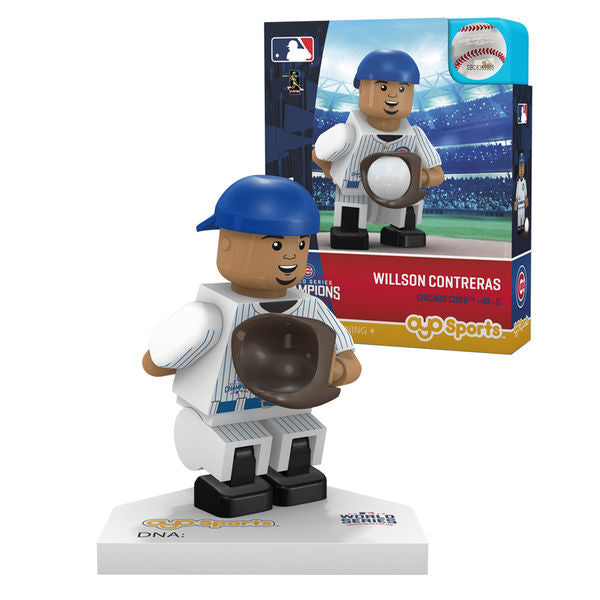 Chicago Cubs 2016 World Series Champions Wilson Contreras #40 Minifigure