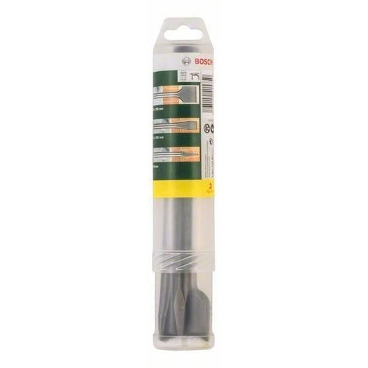 Bosch Accessories - Set 3 SDS Plus chisels