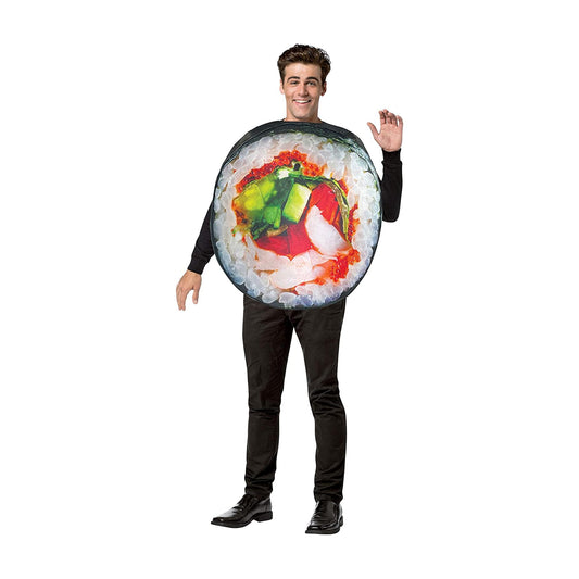 Get Real Sushi Roll Adult Costume | One Size Fits Most