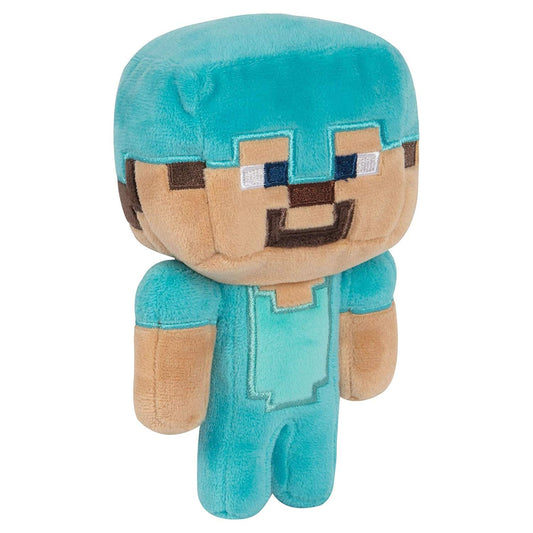 Minecraft Happy Explorer Series 7 Inch Collectible Plush Toy - Diamond Steve