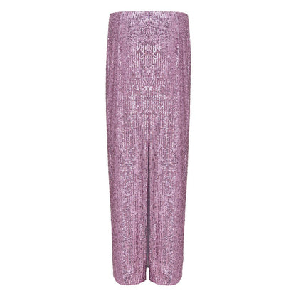 Pink Polyester Skirt