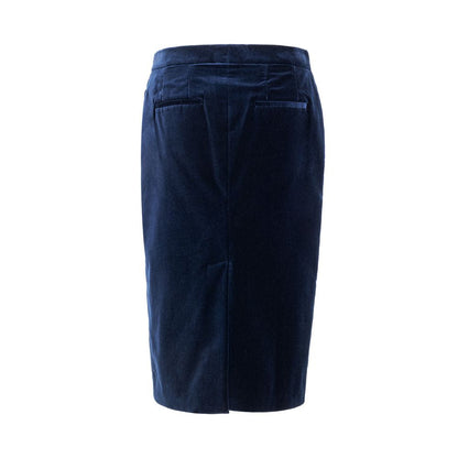 Blue Cotton Skirt