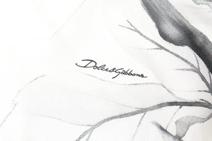 Ivory Silk Long Sleeves Men Casual Shirt