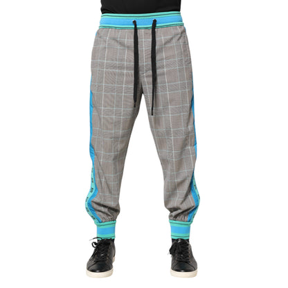 Multicolor Cotton Men Jogger Sweatpants Pants