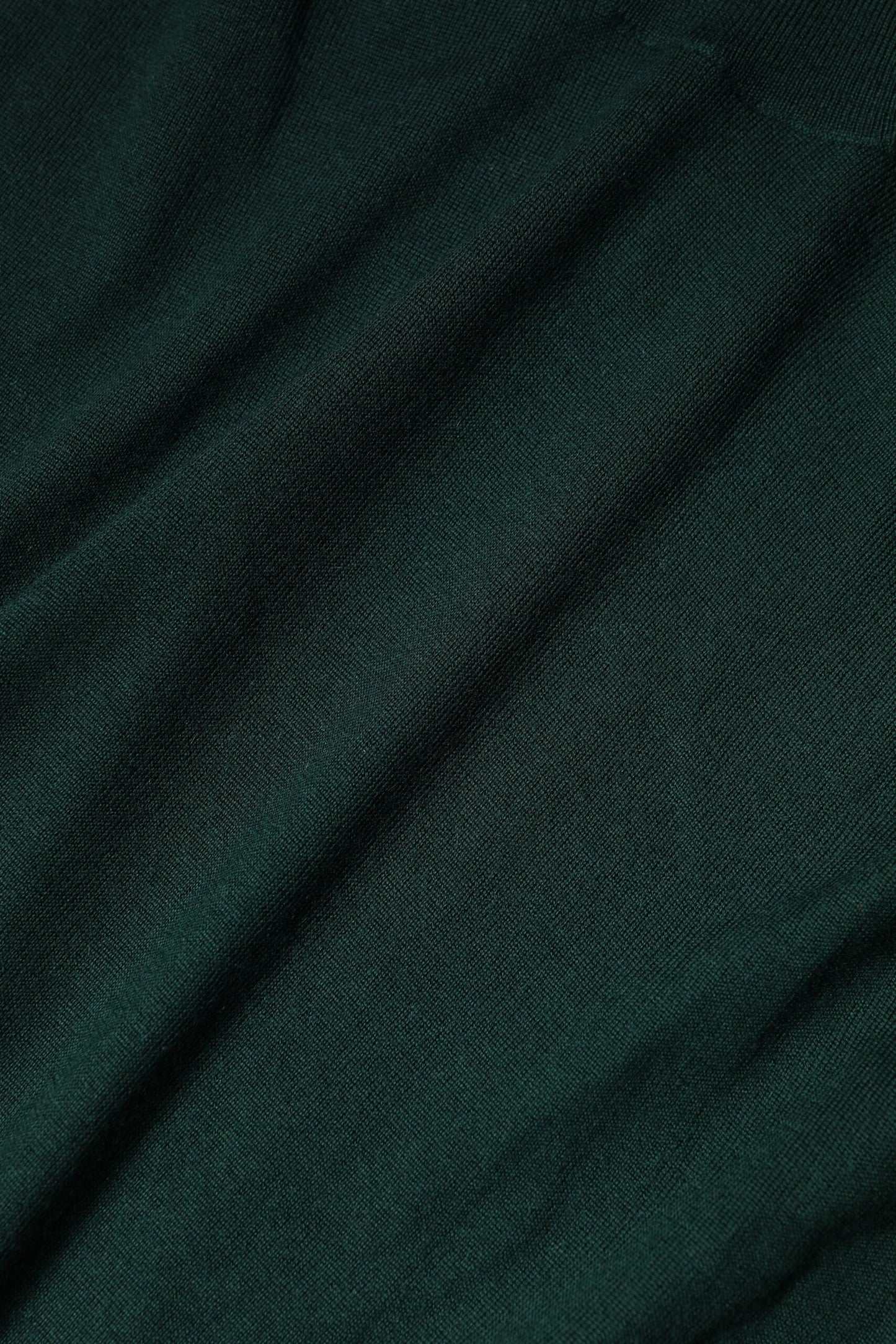 Green Cashmere Knitted Men Pullover Sweater